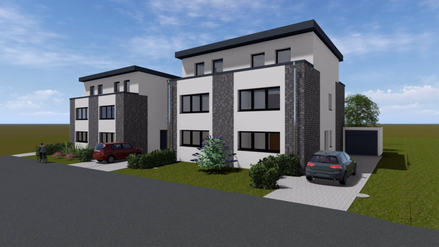 Mehr Zuhause. Weniger Energie. Mehr Zukunft. – Neubau-Doppelhaushälfte im EH40-Standard, 44867 Bochum, Doppelhaushälfte