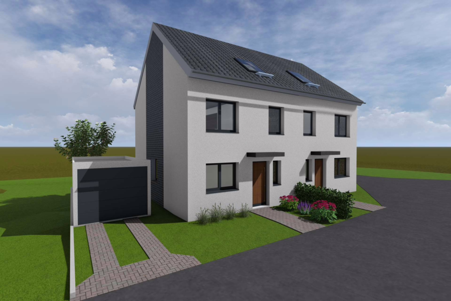 moderne Doppelhaushälfte sucht Mieter – WBS erforderlich, 48317 Drensteinfurt, Doppelhaushälfte